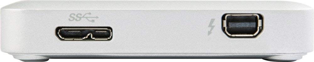 Transcend 1TB Portable SSD for MacBook USB 3.1 Gen 1 Thunderbolt, Up to 440/300 MB/s TS1TSJM500, White, 1 TB - Image 3