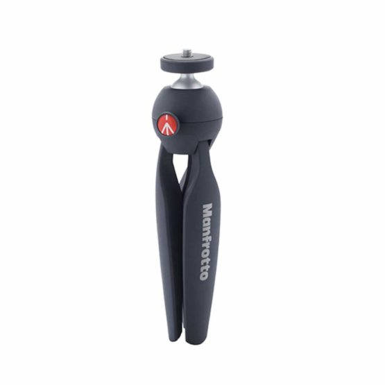 Manfrotto MKPIXICLAMP-BK,  Mini Tripod with Universal Smartphone Clamp, for iPhone with or without Case, CSC, Vlogging, Videography, Black - Image 4