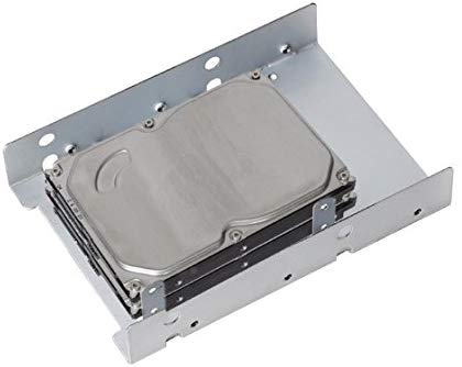 SilverStone Technology SST-SDP08-Lite - 3.5" to 2x 2.5" SSD/HDD Mounting Adapter Bracket Hard Drive Holder" - Image 4