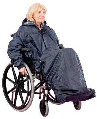 Homecraft Wheelchair Mac with Sleeves, Waterproof Complete Protection - Image 2