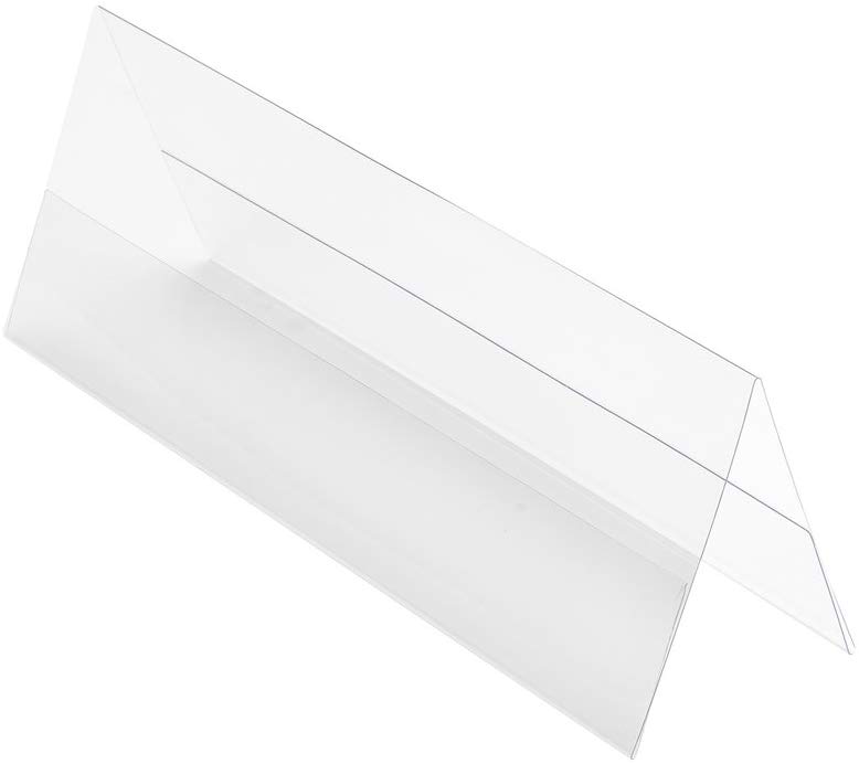 Deflecto A5 Landscape Value Name Holder, Clear - Image 3