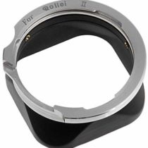 Fotodiox Pro Replacement Metal Lens Hood for Twin Lens Rollei (TLR) Bay II Bay-2, B2, Lens Hood for Rollei, Rolleiflex Camera with Carl Zeiss Jena Tessar 75mm f/2.8 and 75mm f/3.5 Lenses