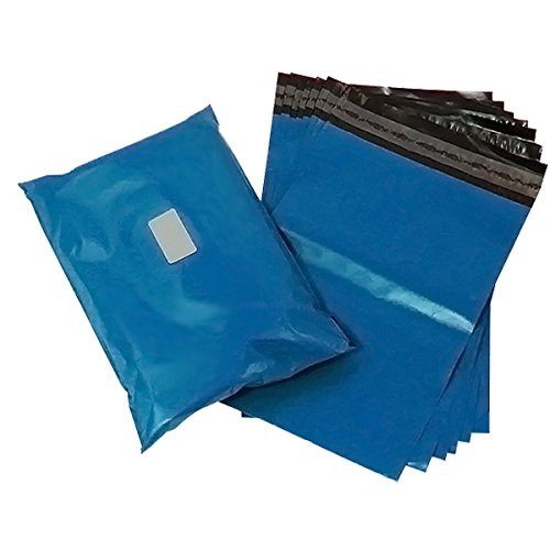 Triplast 12 x 16-Inch Plastic Mailing Postal Bag - Metallic Blue (Pack of 1000), 12" x 16"