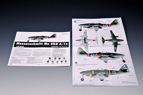 Trumpeter 02235 Model Kit Messerschmitt Me 262 A-1 a, Various, Mittel - Image 4