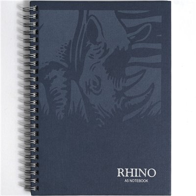 Rhino Stationery A5 Notebook, Blue - Image 2