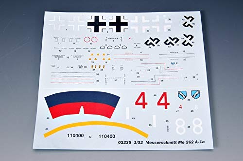 Trumpeter 02235 Model Kit Messerschmitt Me 262 A-1 a, Various, Mittel - Image 3