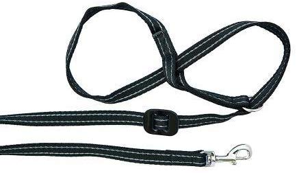 Gencon All-in-1 Dog Lead & HeadCollar with Clip to Collar – Black ...