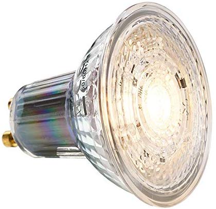 Osram 4052899958104 A+ LED Light Bulb, Glass, 4.3 W, GU10, White, 5.1 x 5.1 x 5.5 cm