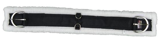 HKM Western Teddy Saddle Girth Black 85 cm