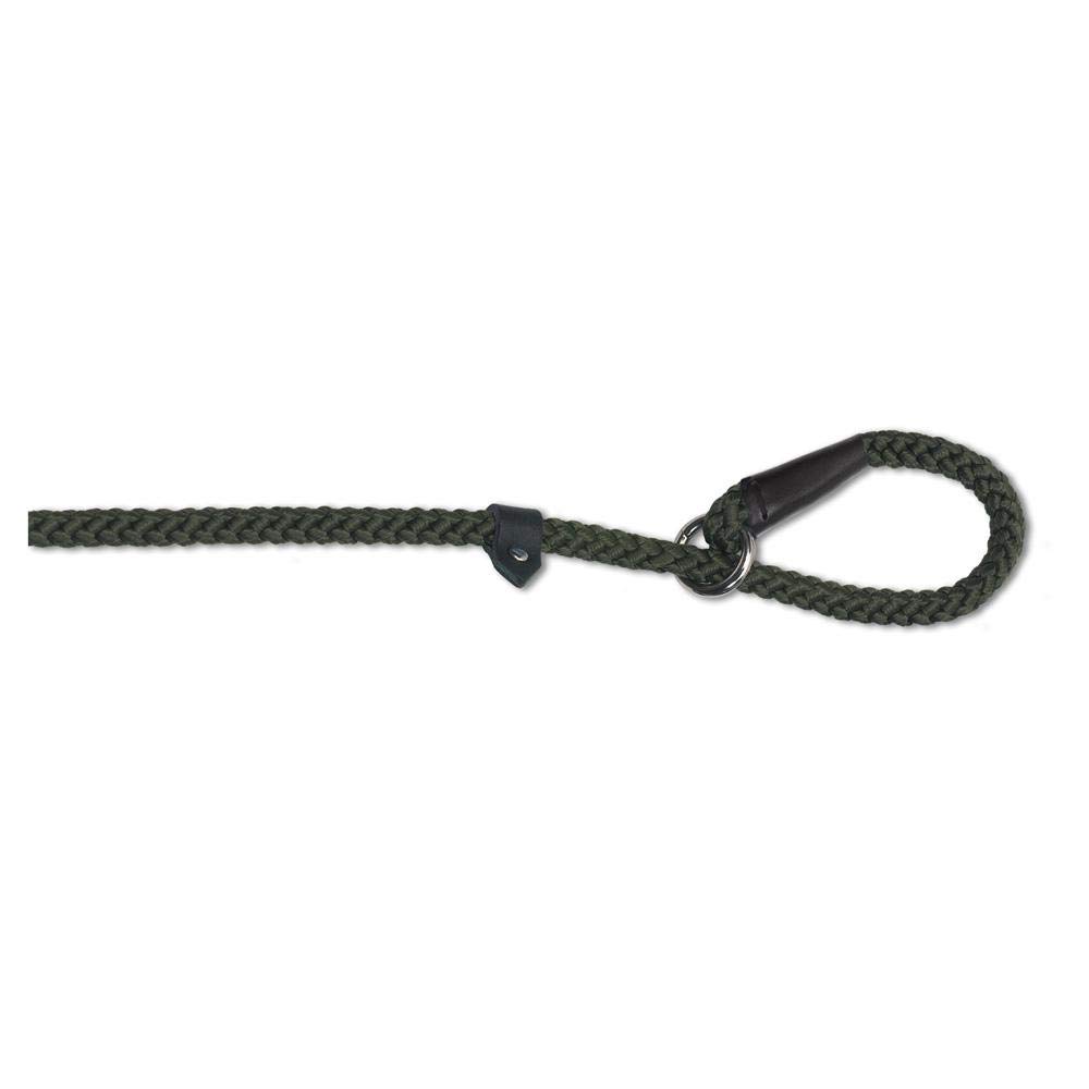 Ancol Heritage Nylon Rope Slip Lead Green 1.22m X12mm Sz 4-8, 122 cm x 12 mm