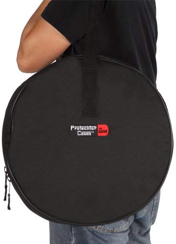 Protector Percussion 14 x 5.5-inch Standard Series Padded Snare Bag, Black, 14" x 5.5" - Image 2