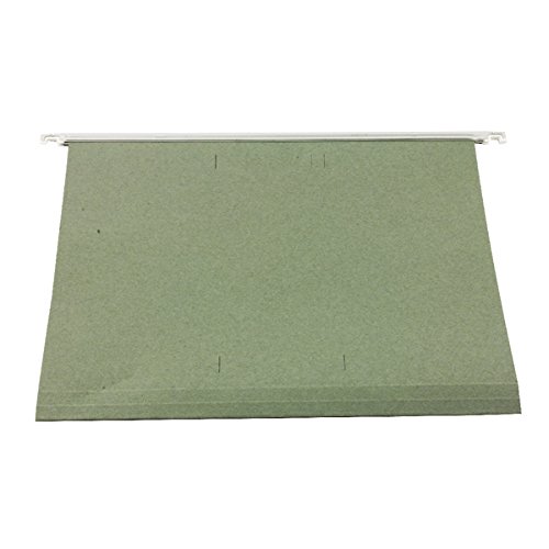 Q-Connect A4 Tabbed Suspension Files (Pack of 50), Green, 50 count (Pack of 1) - Image 3