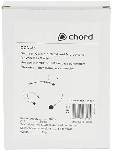 Chord, Beige, Cardioid - Image 2
