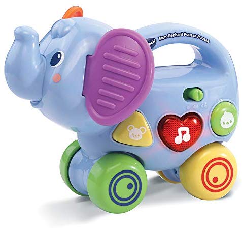 VTech 80-513605 Baby Toy with Elephant Design - Multi-Coloured - French Version