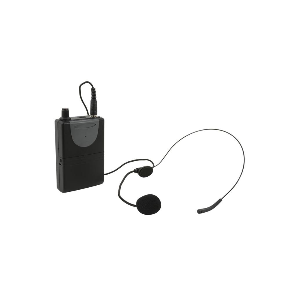 Headset Microphone for QTX And Adastra Portable PA Units, VHF 174.1MHz - Image 2