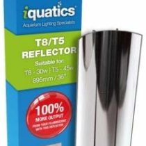 iQuatics T8 Aluminium Reflector-Increased output by up to 100%, 30W Single Pack