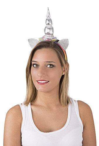 P'TIT CLOWN, Unicorn Headband, Original and magical accessory to complete your Carnival costume, themed parties, birthdays