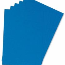 5 Star Office Binding Covers Leathergrain A4 Blue (Pack 50x2)
