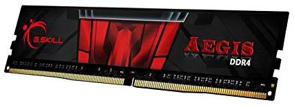 G. Skill F4-2400C17S-16GIS Module of Mémoire Aegis DDR4-2400MHz CL17-17-17-39, 1,20V, 16GB (1x16GB), Black - Image 2