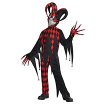 amscan 999657 Childs Krazed Jester Halloween Fancy Dress Costume Age 12-14 Years