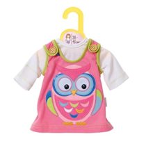 Zapf Creation 870082 – Dolly Moda Dress with Owl, 38 – 46 cm