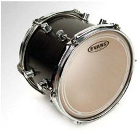 Evans Drum Heads - EC2S Coated Tom Drumhead, 13 Inch, Chrome