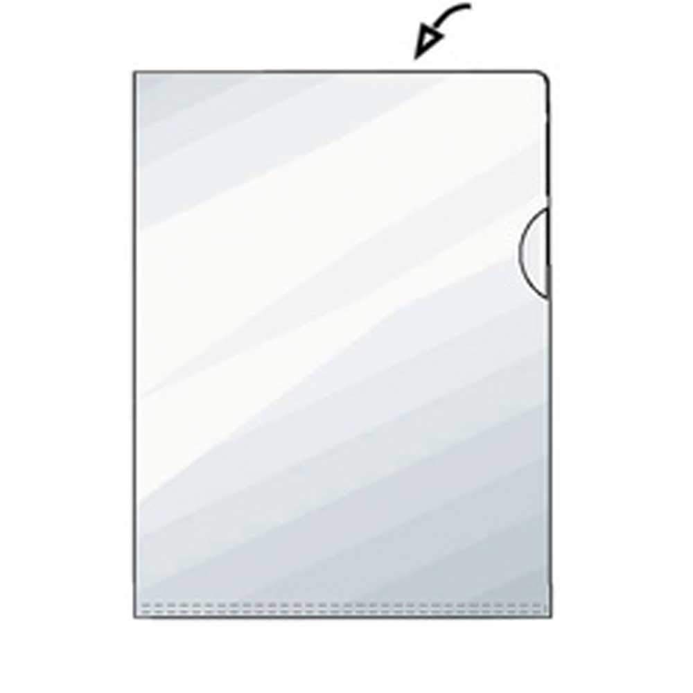 Rexel 21575090 Clear Plastic Sleeve A5 Polypropylene Pack of 50, transparent, 110 microns - Image 2