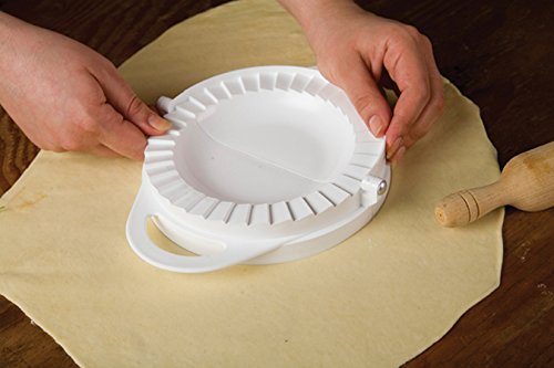 SVIM 570 Pastry Mould LE CHEF For Calzone Large Ravioli and Extra - 17 cm Diameter, White - Image 3