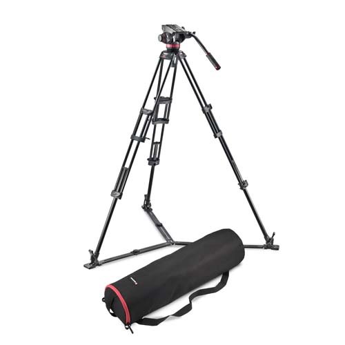 Manfrotto Professional Fluid Video System, black