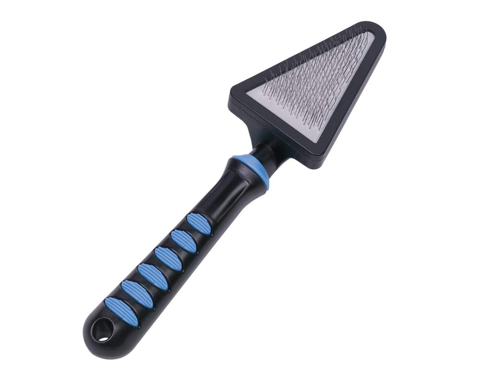 Nobby Comfort Line Triangular Slicker Brush, Black