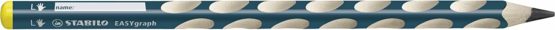 Handwriting Pencil - STABILO EASYgraph Box of 6 2B Petrol Left Handed - Image 2