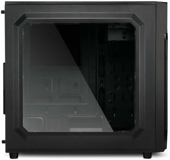 Sharkoon VG6-W RGB Black Mid Tower Case (M-ITX/M-ATX/ATX), red / green / blue - Image 3
