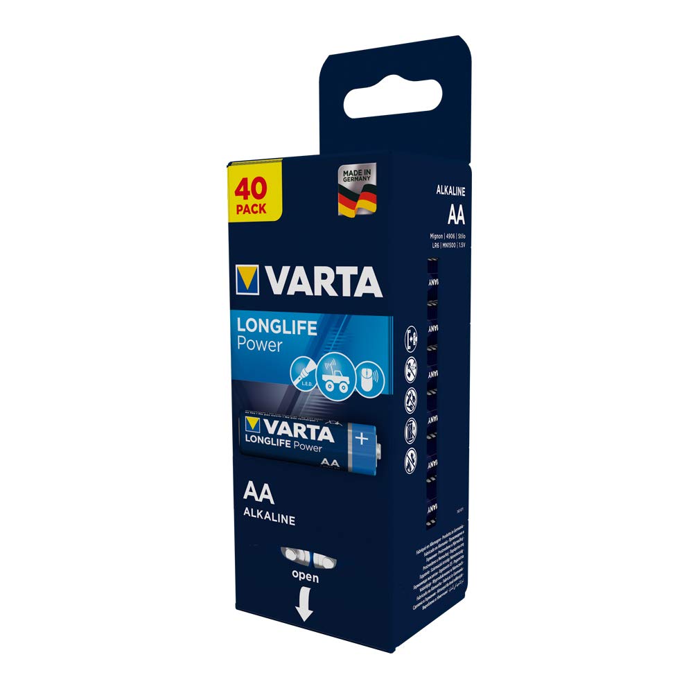 Varta Longlife Battery, Blister, 40er - Image 2