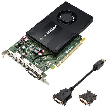 PNY Graphics Card NVIDIA QUADRO K2200 4GB DDR5, black