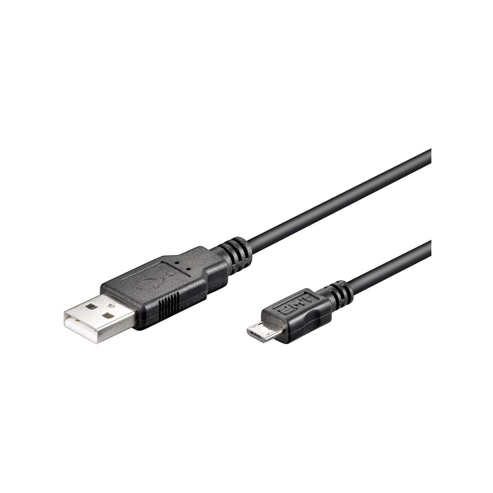 Goobay 93918 USB 2.0 Hi-Speed Cable, Black, 1m Length, 1 Meters