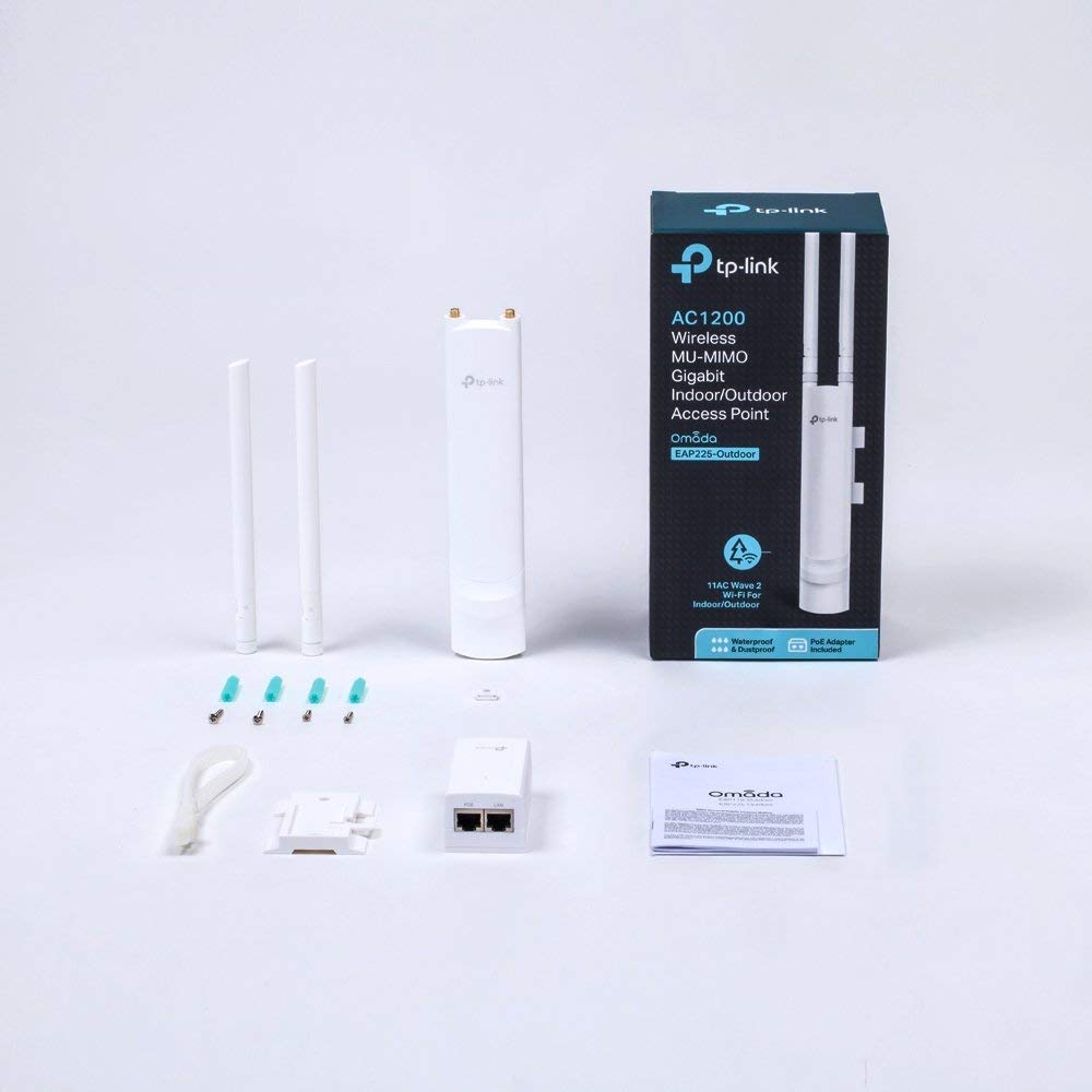 TP-Link EAP225-Outdoor AC1200 WiFi 5 Access Point, Support PoE MU-MIMO,Gigabit Wireless Access Points, Omada Mesh - Image 4