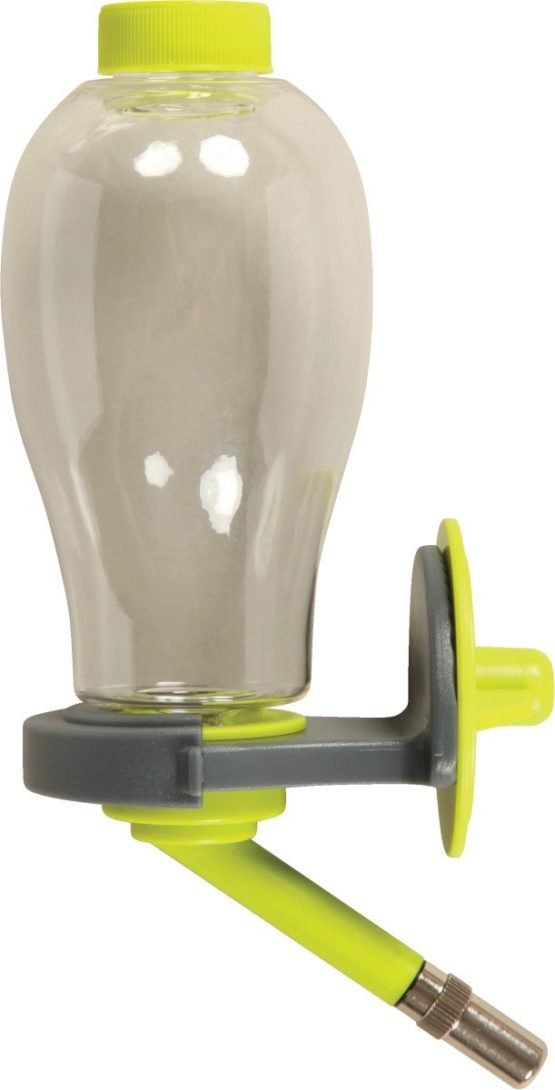 Zolux Water Bottle for Rodents with Easy Fill - Lime Green - 500 ml (Refill from the bottom)