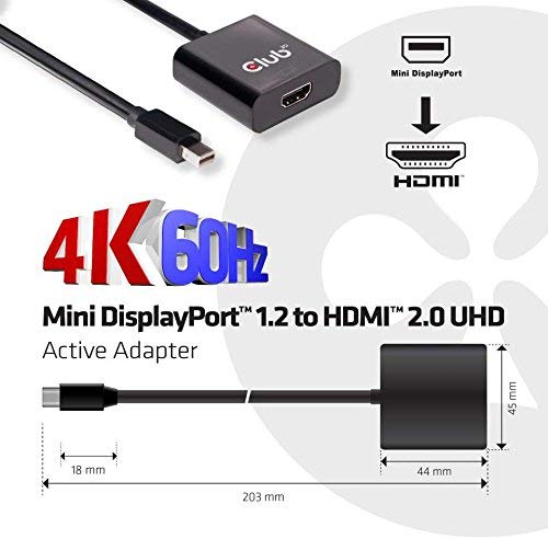 Club 3D Mini DisplayPort black Black - Image 4