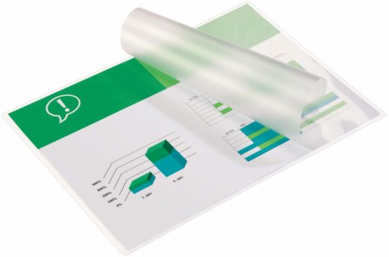 GBC A3 2x125 Micron Gloss Laminating Pouches, Pack of 25, 3747237