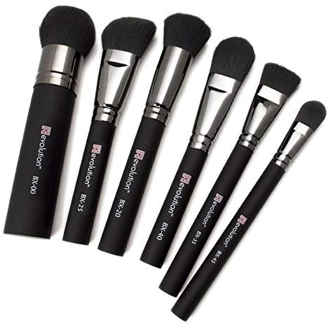 Royal and Langnickel Revolution Complexion Set of 6 Brush, Black - Image 3
