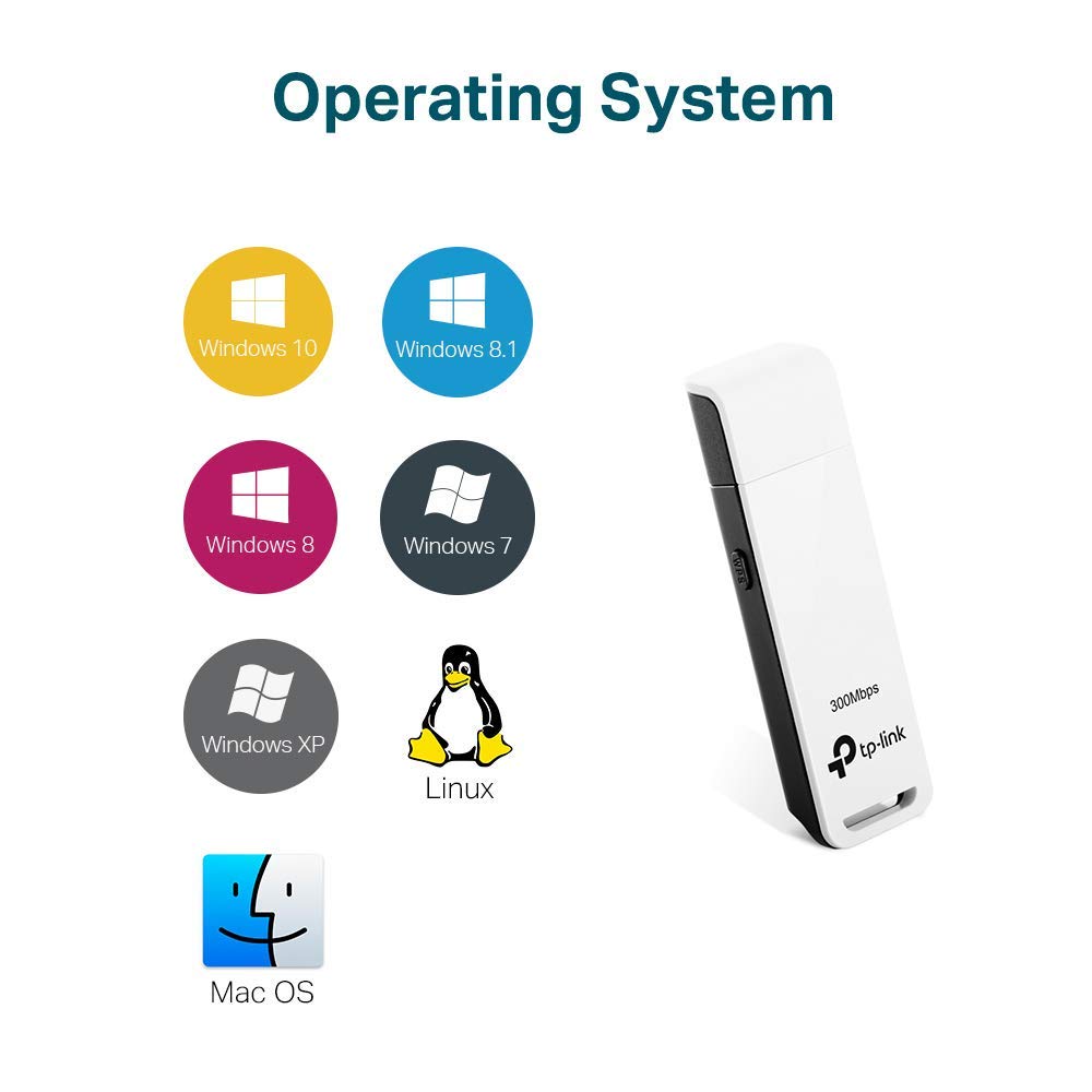 TP-LINK TL-WN821N 300Mbps Wireless N USB Adapter - Image 3