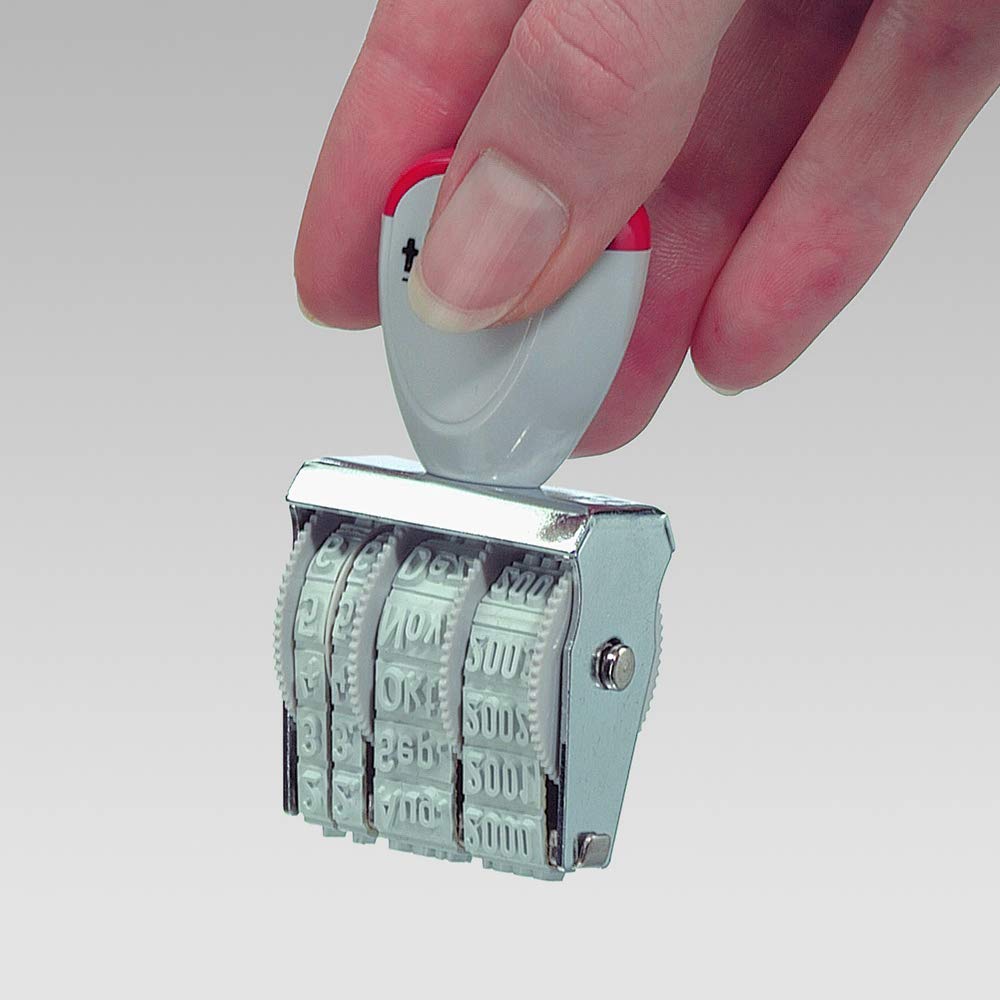 Wedo Date Stamper Months in Letters 4 x 26 mm, Farbe, 4 mm Schriftgröße - Image 4