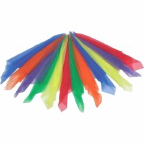 OULII Juggling Scarves Hemmed Square Dance Scarves Pack of 12(Random Color)