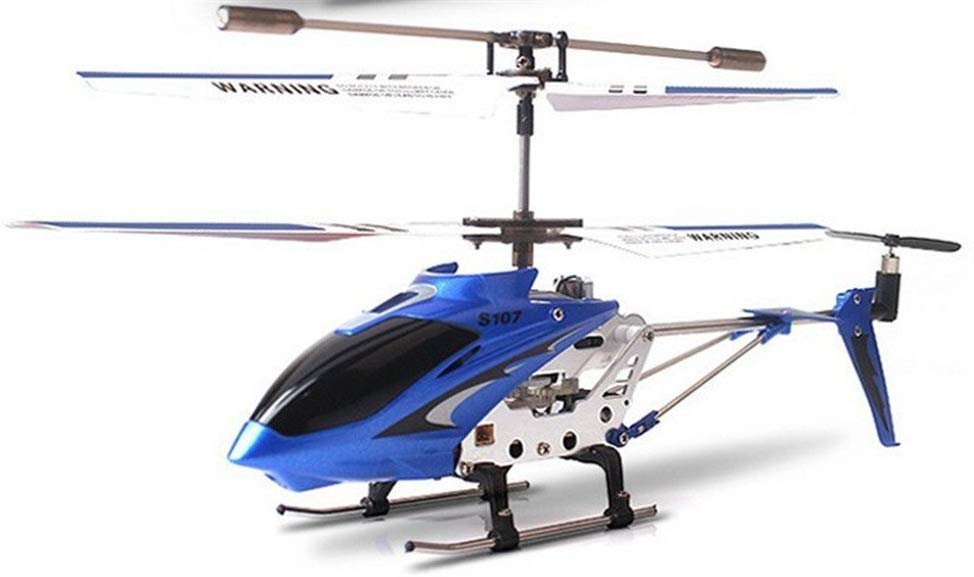 Syma 2nd Edition S107 S107G New Version Indoor Helicopter (Blue), 3.86 inches
