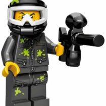 LEGO 71001 minifigure paintball player from collectible series 10