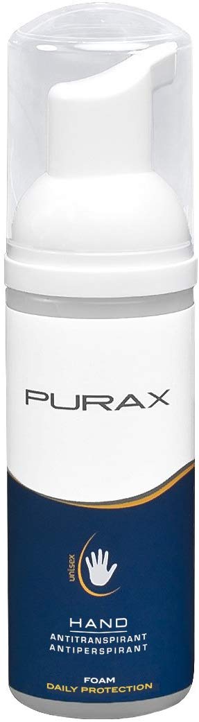 PURAX Hand Antiperspirant Foam, 50 ml - BigaMart