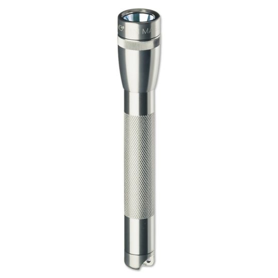 Maglite M2A09HU/M2A09H flashlight - flashlights (Hand flashlight, Grey, Silver, Aluminium, Incandescent, AA, Alkaline)