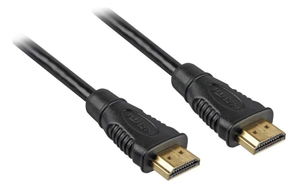 Premium Cord Gold-Plate Connector High Speed HDMI Cable with Ethernet 10 M, Black, 10m