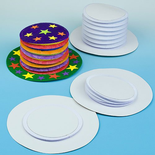 Baker Ross EV1352 Concertina Top Hat Craft Kits for Kids