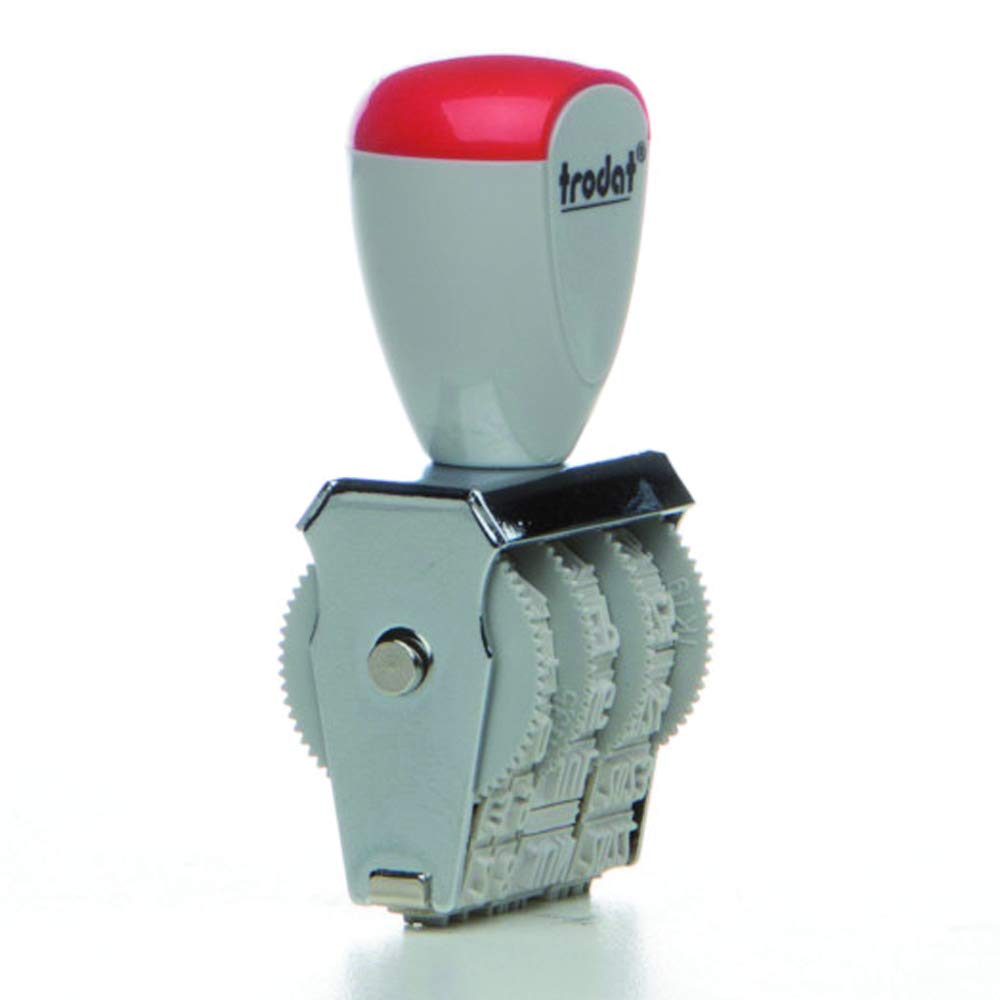 Wedo Date Stamper Months in Letters 4 x 26 mm, Farbe, 4 mm Schriftgröße - Image 3